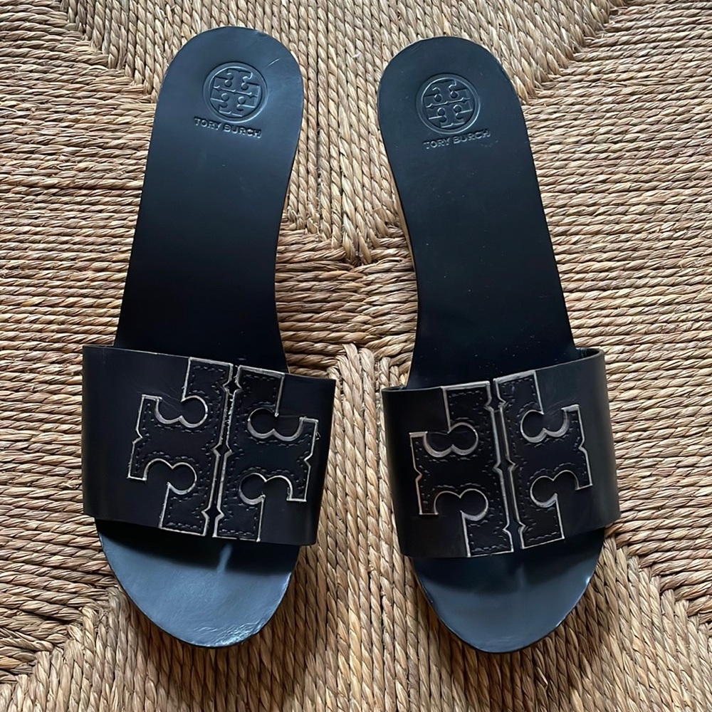 Tory Burch Women's Ines Wedge Platform Slide Sandals - 8M